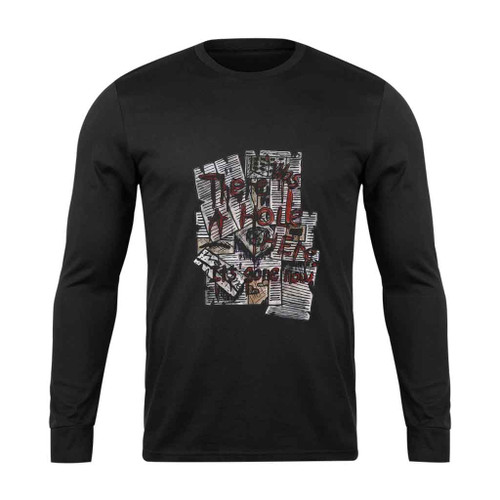 Silence Hill There Was A Hole Here Its Gone Now Long Sleeve T-Shirt Tee Silence Hill There Was A Hole Here Its Gone Now Long Sleeve T-Shirt Tee
