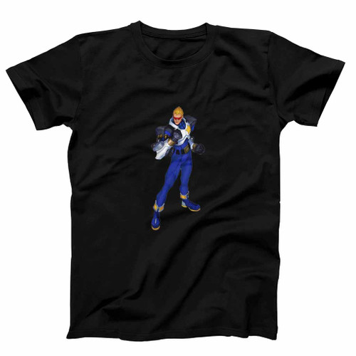 Captain Commando Win Pose Mens T-Shirt Tee