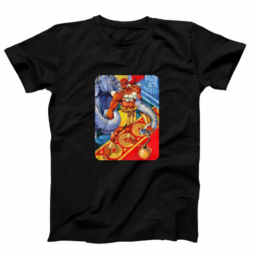 Dhalsim In Stage Street Fighting Mens T-Shirt Tee