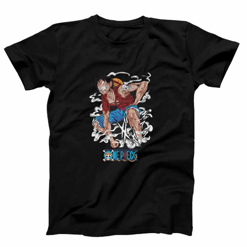 Luffy Power Awake Anime One Piece Mens T-Shirt Tee