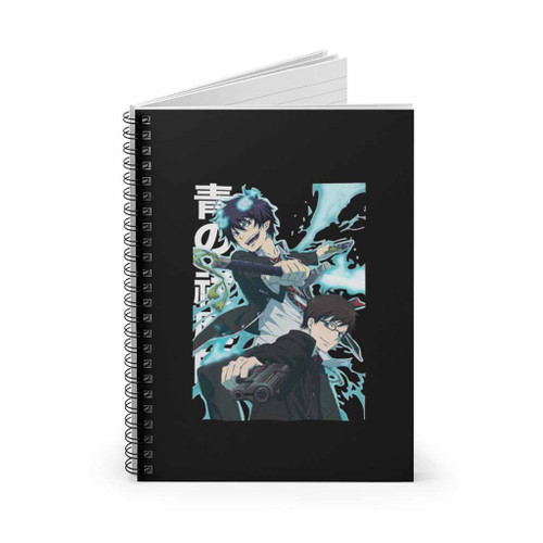 Blue Exorcist Rin And Yukio Okumura Spiral Notebook