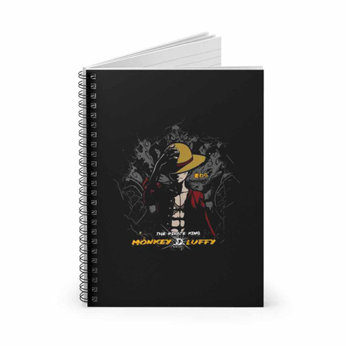 One Piece Moneky D Luffy The Pirate King Spiral Notebook