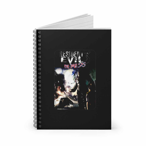 Residence Evil Iii Nemesis Cover Spiral Notebook