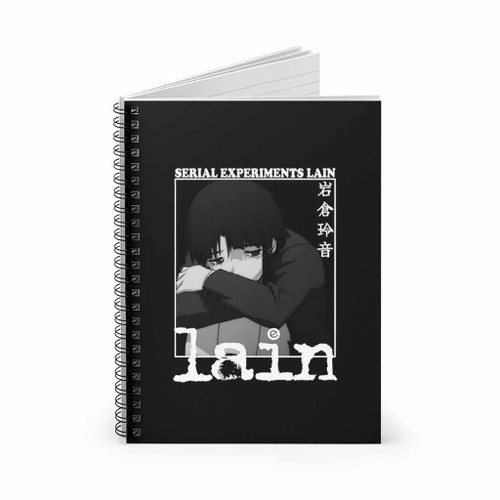Serial Experiments Lain Anime Spiral Notebook