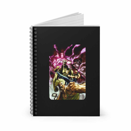 Street Fighting Comics V3 Spiral Notebook