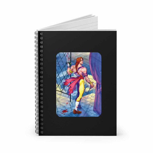 Vega Claw In Stage Street Fighting Spiral Notebook