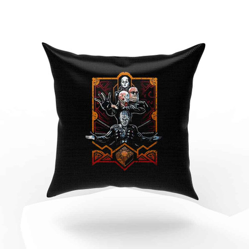 Enter The Cenobites Pinhead Hellraiser Enter The Dragon Classic Horror Pillow Case Cover