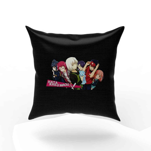 The Devil Is A Part Timer Hataraku Maou Sama Characters Pillow Case Cover