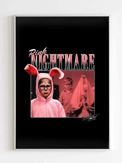A Christmas Story Pink Nightmare Love Poster