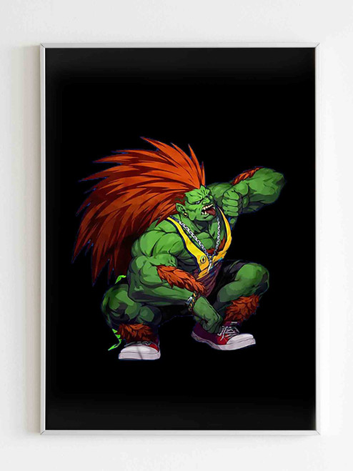 Blanka Musical Fighter Poster