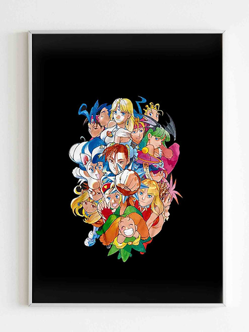 Daarkstalkers X Street Fighter Ladies Poster