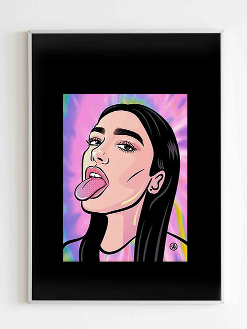 Dua Lipa Future Nostalgia Hall To You Poster