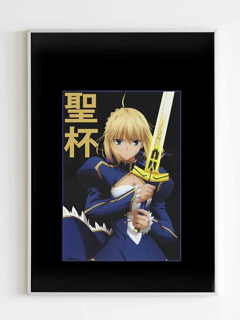 Fate Stay Night Saber Love Art Poster Fate Stay Night Saber Love Art Poster