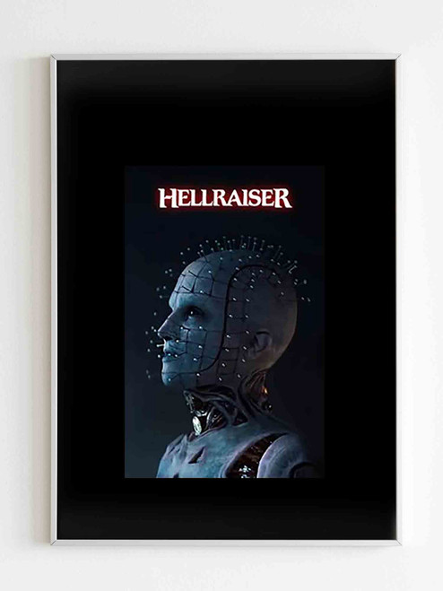 Horror Movie Pinhead Hellraiser Classic Horror Poster