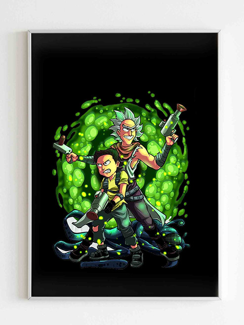 Rick And Morty Agent Poster