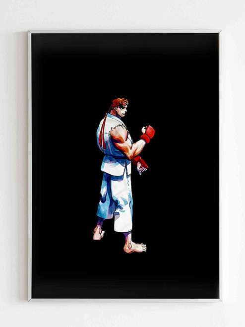 Ryu Shoto Super Street Fighting Poster