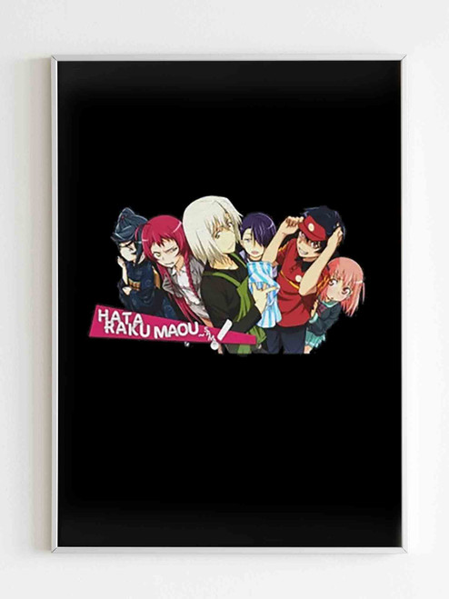 The Devil Is A Part Timer Hataraku Maou Sama Characters Poster