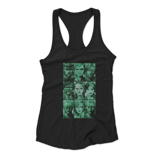 Codec Portraits Women Racerback Tank Top Codec Portraits Women Racerback Tank Top