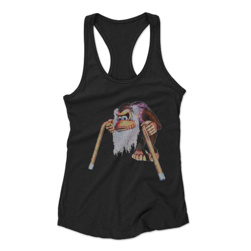 Cranky Monkay Women Racerback Tank Top