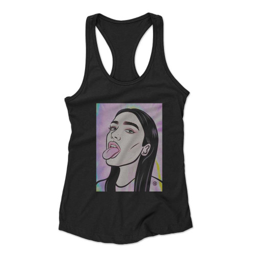 Dua Lipa Future Nostalgia Hall To You Women Racerback Tank Top