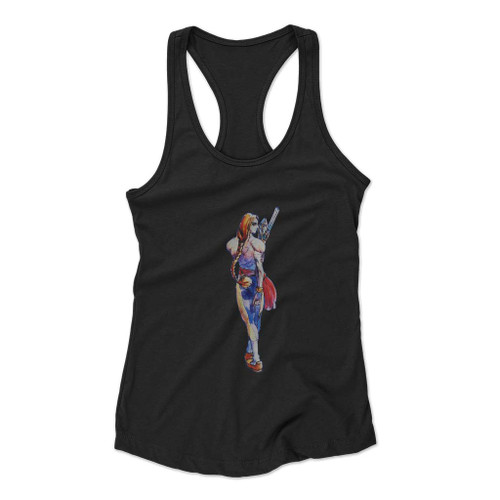 Vega Claw Super Street Fighting Women Racerback Tank Top Vega Claw Super Street Fighting Women Racerback Tank Top