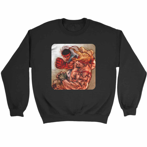 Alex Vs Ryu Street Fighter Sweatshirt Sweater
