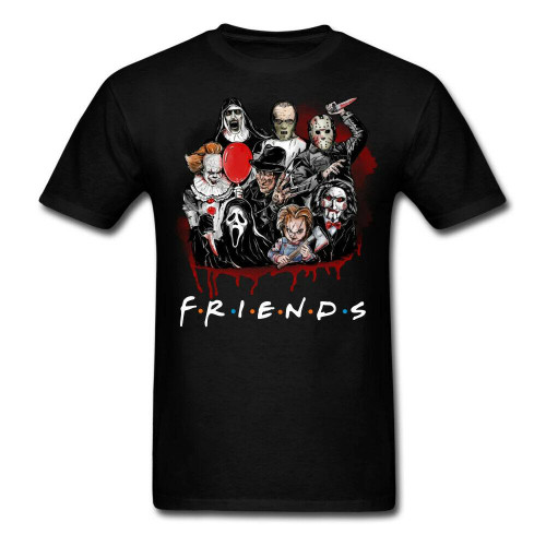 Horror Friends Man's T-Shirt Tee