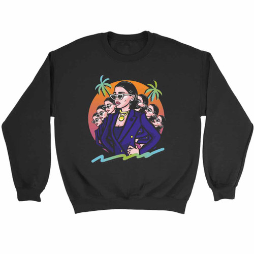 Dua Lipa Future Nostalgia Logo Art Sweatshirt Sweater