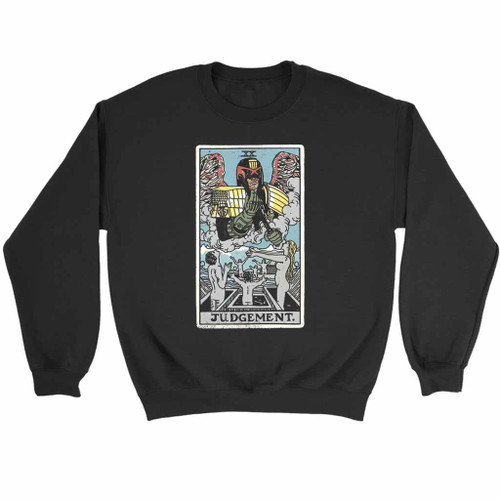Judgement Judge Dredd Tarot Card Sweatshirt Sweater