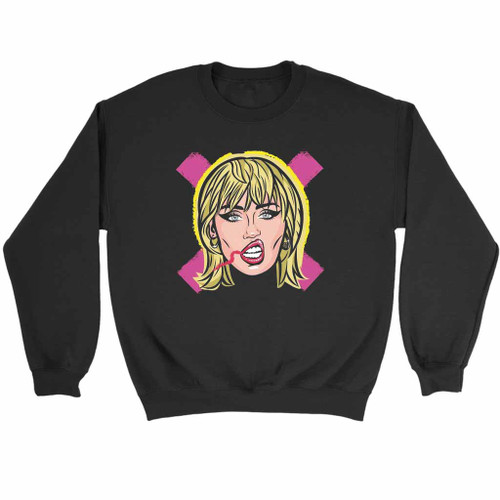 Miley Cyrus Art Logo Sweatshirt Sweater