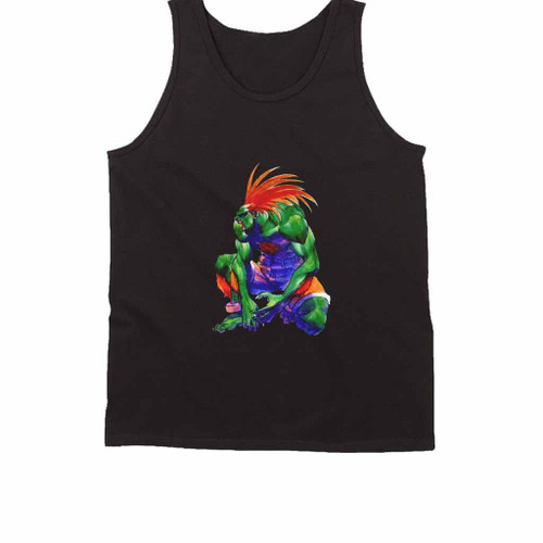 Blanka Jimmy Super Street Fighting Tank Top