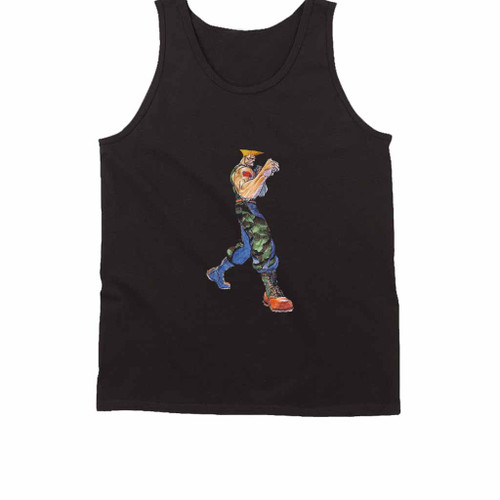 Guile Pilot Super Street Fighting Tank Top