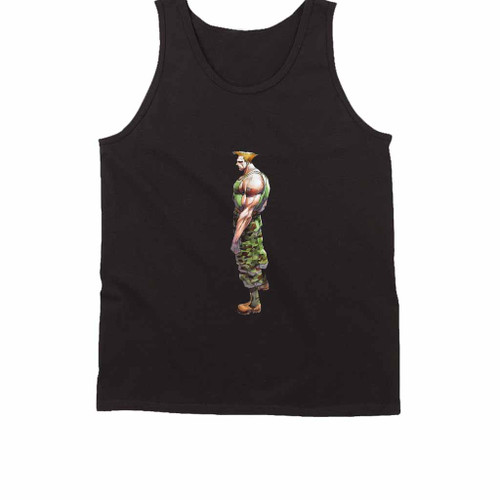 Guile Super Street Fighting Tank Top