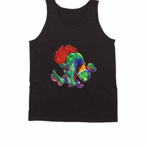 Jimmy Blanka Super Street Fighting Tank Top