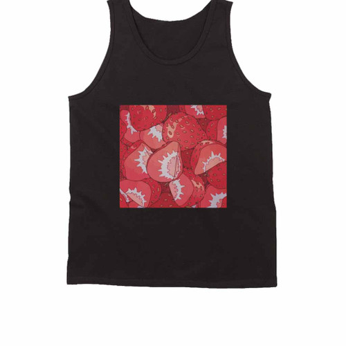 Kawaii Anime Strawberry Tank Top