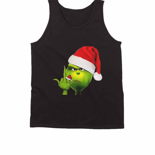 Middle Finger The Grinch How The Grinch Stole Christmas Tank Top