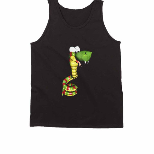 Rattly Snack Cartoon Tank Top