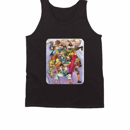 Street Fighter Arcade Flyer Tank Top