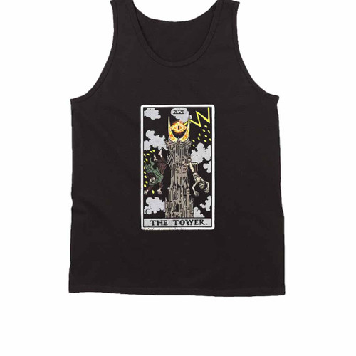 The Tower The Lord Of The Ring Tarot Card Tank Top