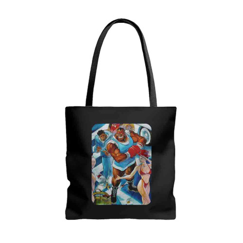 Balrog Boxer In Stage Street Fighting Tote Bags