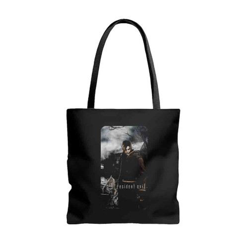 Leon S Kennedy Biohazard Residence Evil Tote Bags