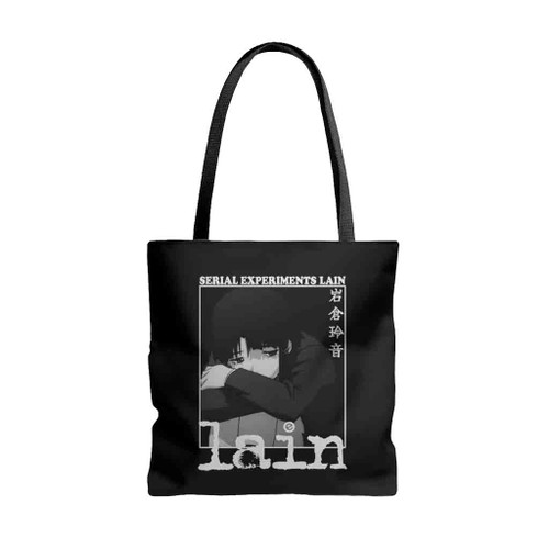 Serial Experiments Lain Anime Tote Bags