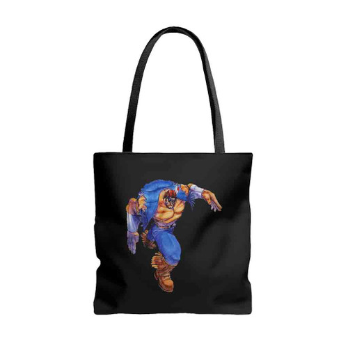 Thunder Hawk Super Street Fighting Tote Bags