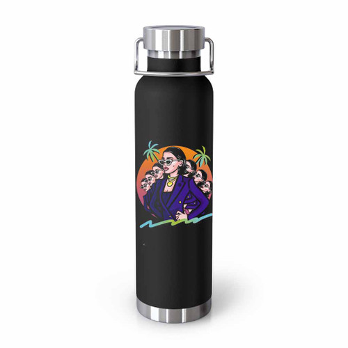 Dua Lipa Future Nostalgia Logo Art Tumblr Bottle