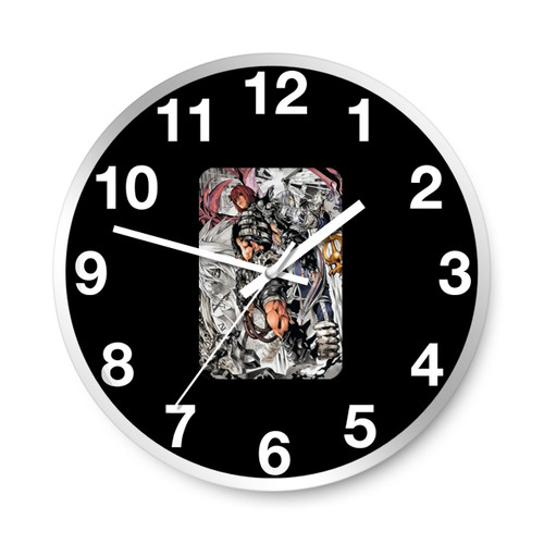 Castle Vania Judgment Cover Wall Clocks