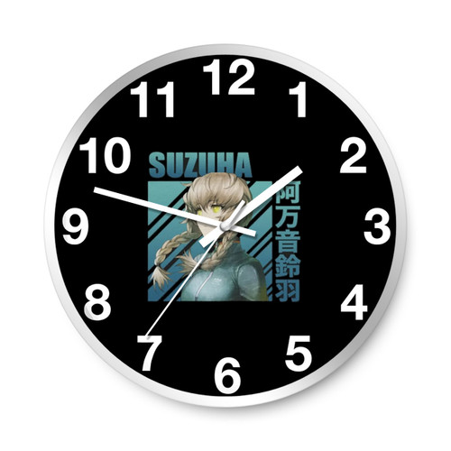 Gate Suzuha Amane Wall Clocks