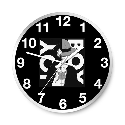 One Piece Monkey D Luffy Joy Boy Wall Clocks