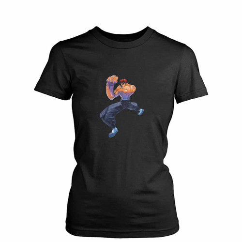 Fei Long Super Street Fighting Womens T-Shirt Tee