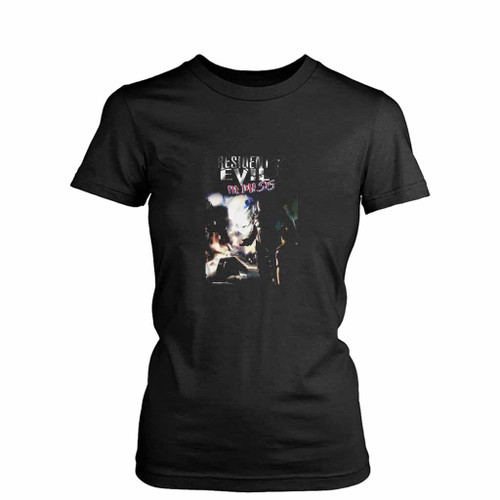 Residence Evil Iii Nemesis Cover Womens T-Shirt Tee