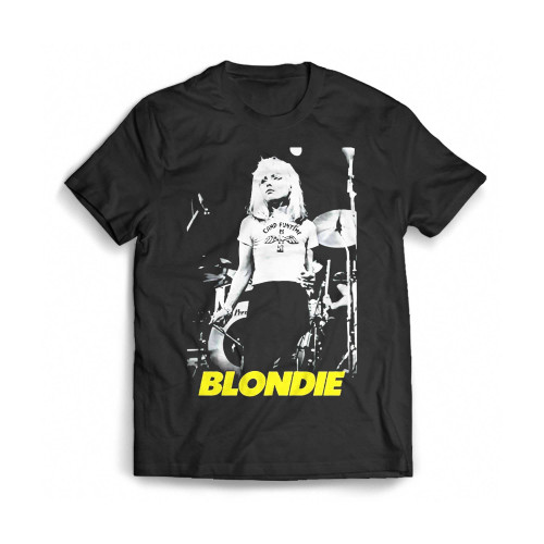 Blondie Funtime Rock N Roll Music Band Mens T-Shirt Tee